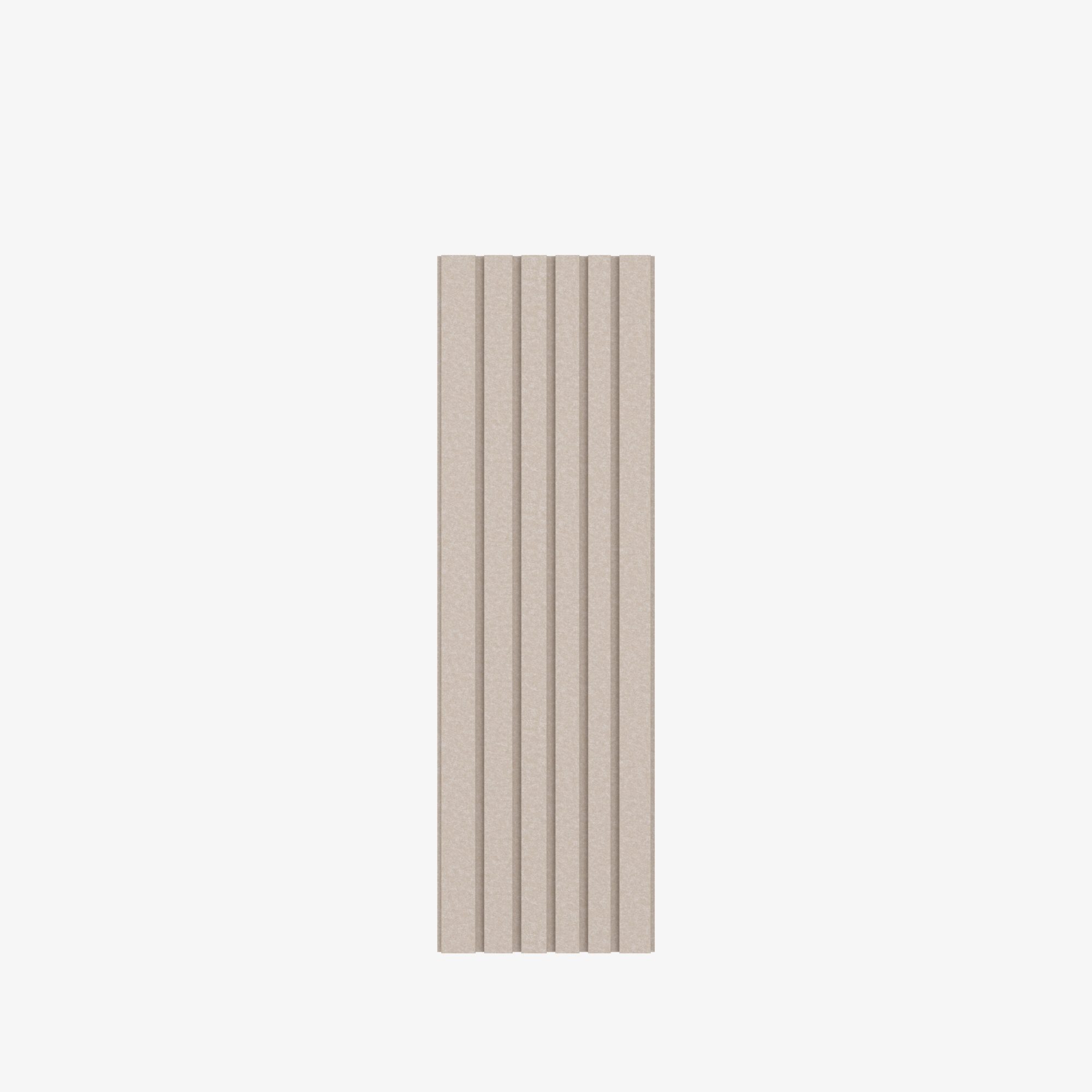 Diagonaal akoestisch wandpaneel 2400×750