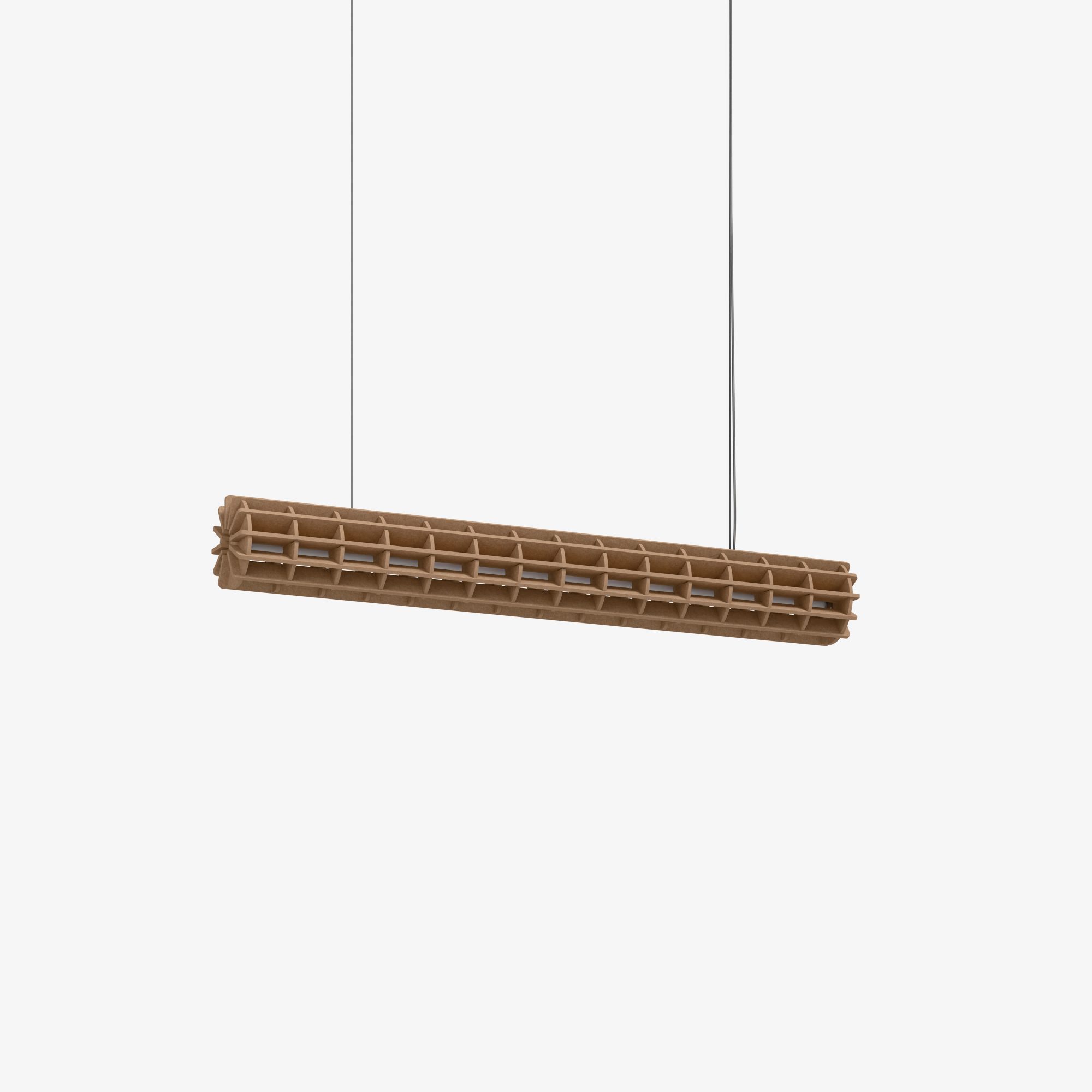 Ronde akoestische hanglamp