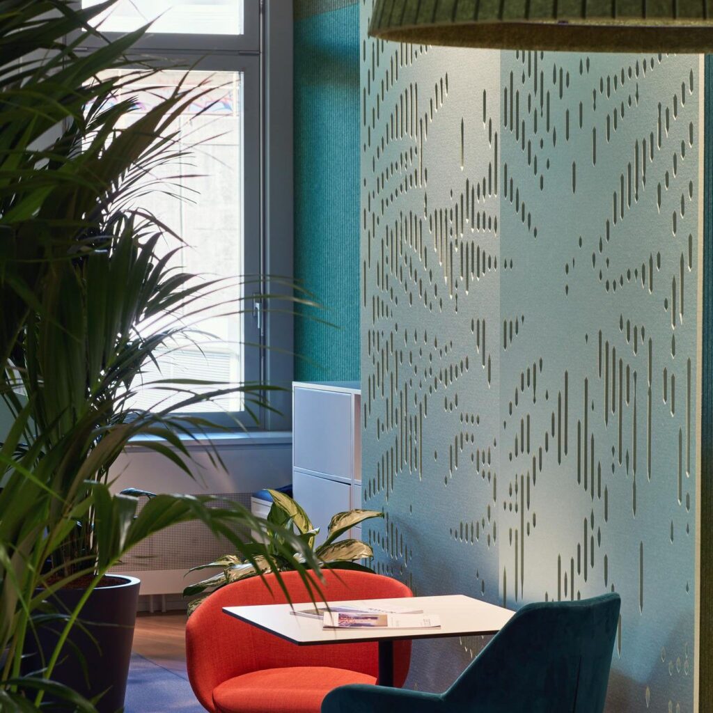 JUNGLE in een interieur