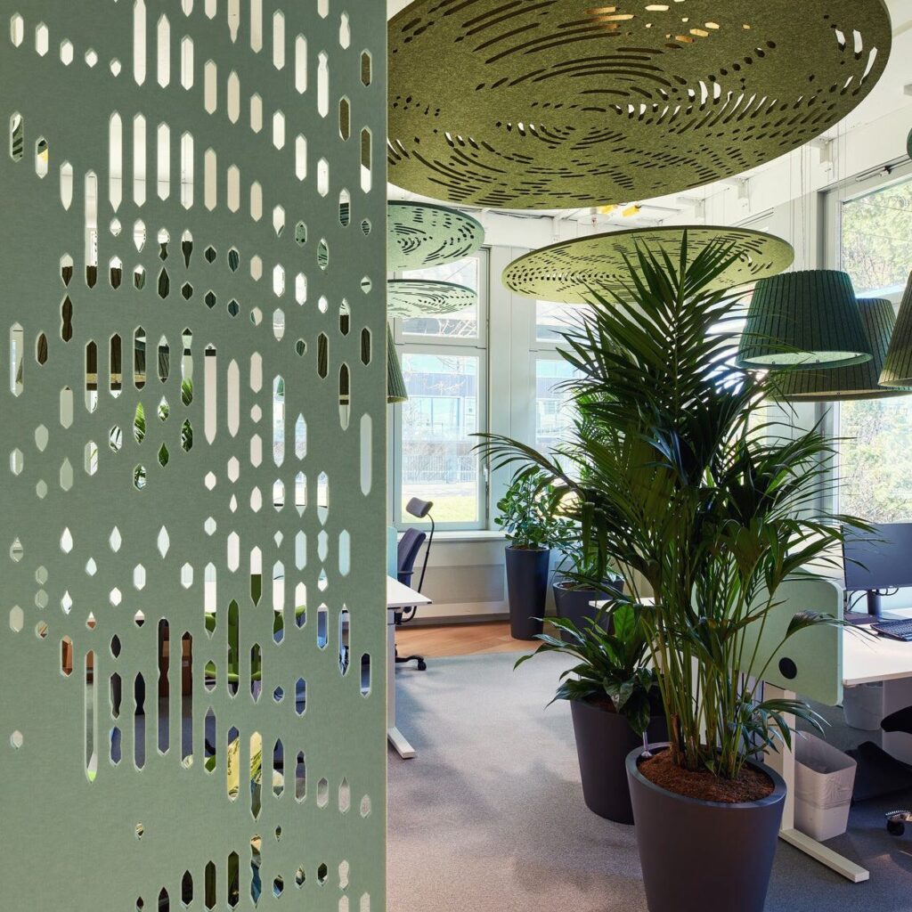 JUNGLE in een interieur