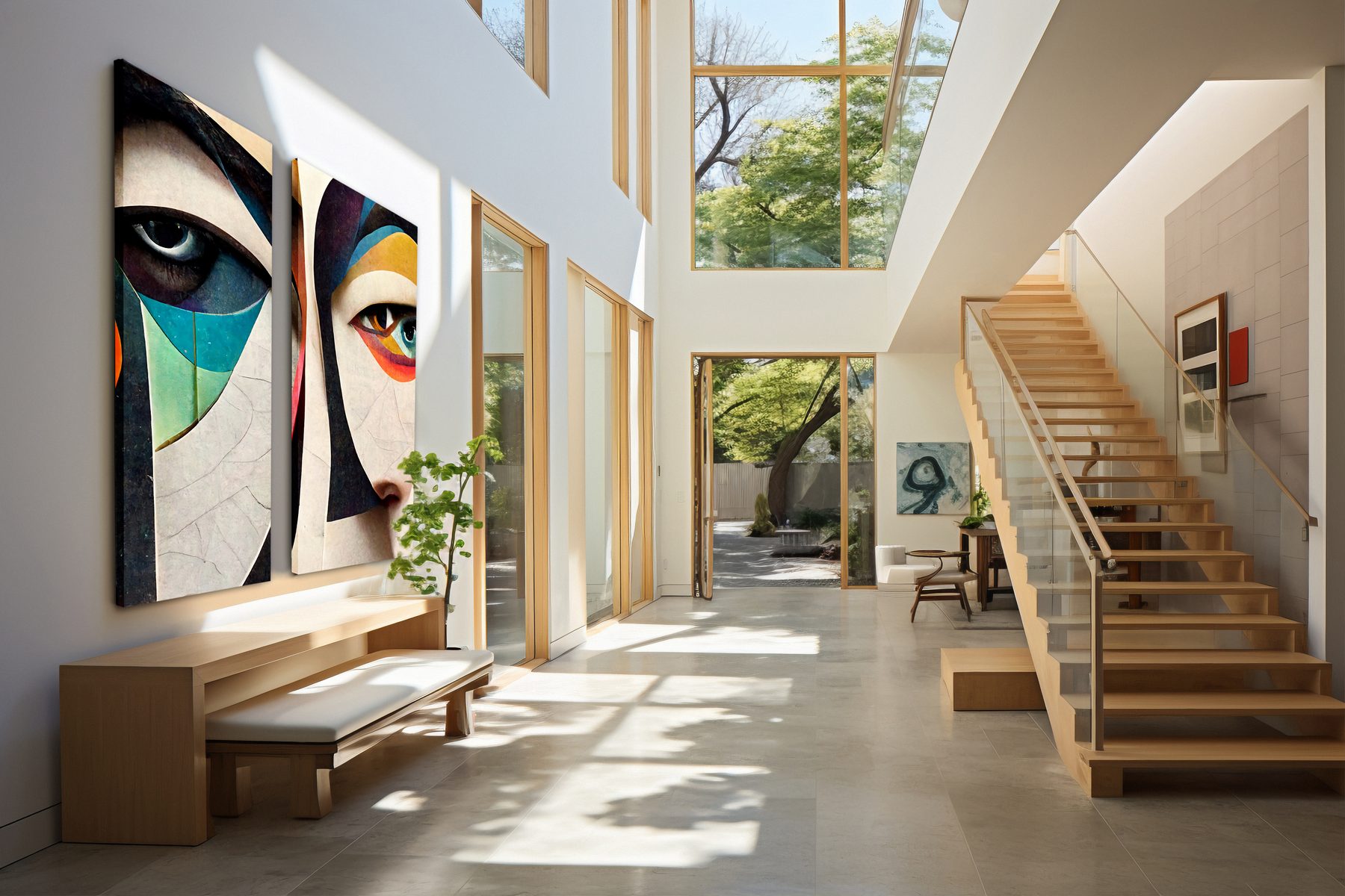 FRAME in een interieur